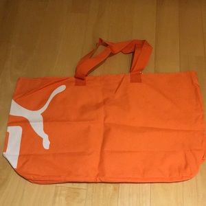 puma tote bag orange